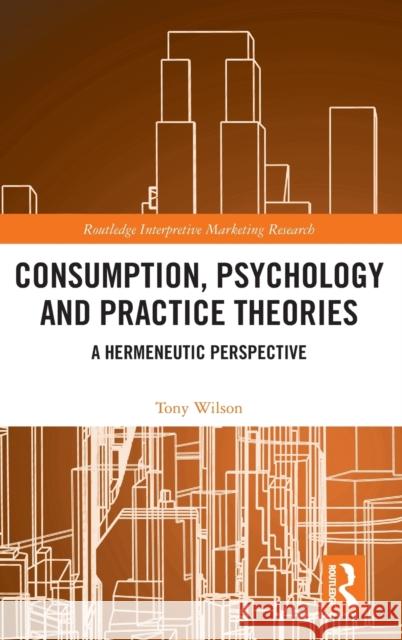 Consumption, Psychology and Practice Theories: A Hermeneutic Perspective Tony Wilson 9781138123939