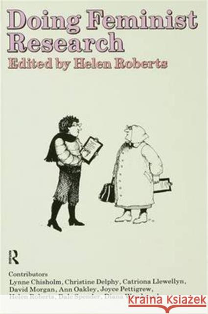 Doing Feminist Research H. Roberts 9781138135581 Routledge