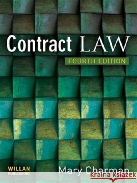 Contract Law Mary Charman 9781138136496 Willan Publishing (UK)