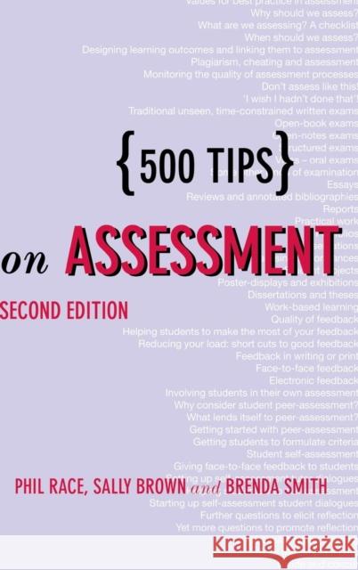 500 Tips on Assessment Sally Brown Phil Race Brenda Smith 9781138137783