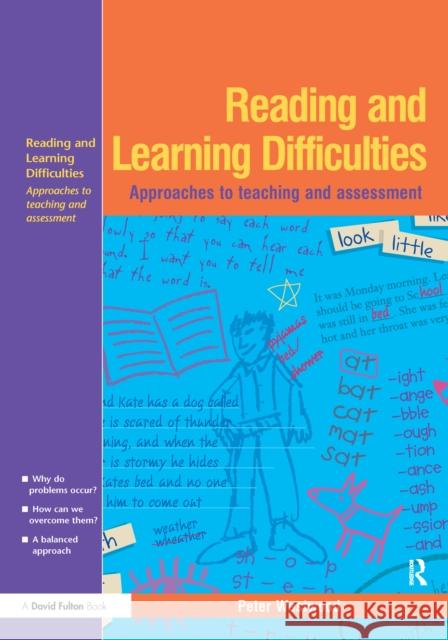 Reading and Learning Difficulties Peter Westwood 9781138150096 Taylor & Francis Ltd