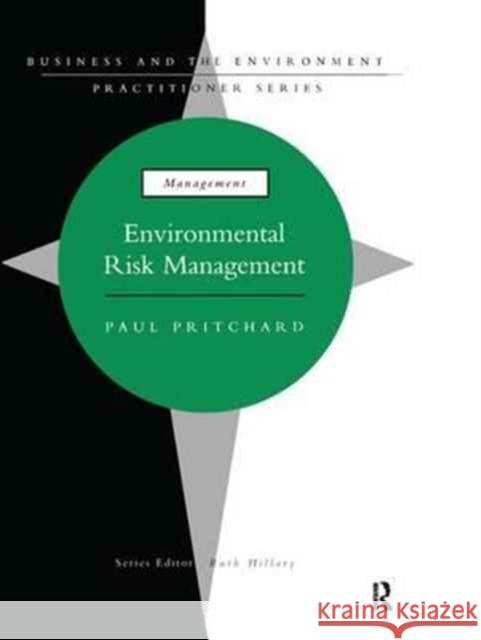 Environmental Risk Management Paul Pritchard   9781138167681 Routledge