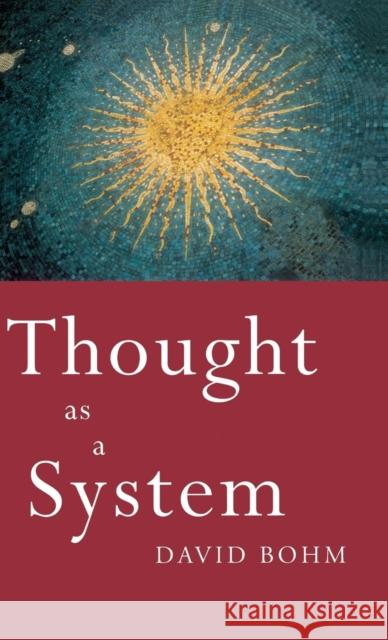 Thought as a System: Second Edition Jenks, Chris 9781138168107