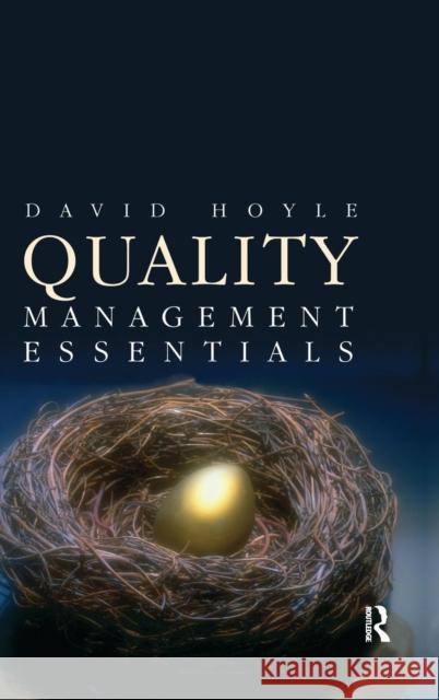 Quality Management Essentials David Hoyle   9781138168701