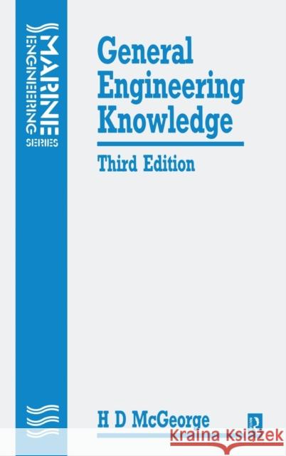 General Engineering Knowledge McGeorge, H. D. 9781138171145 Routledge