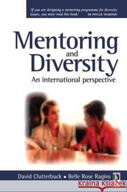 Mentoring and Diversity: An International Perspective Ragins, Belle Rose 9781138172876 Routledge