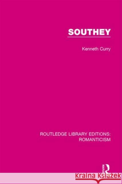 Southey Kenneth Curry 9781138189980 Routledge