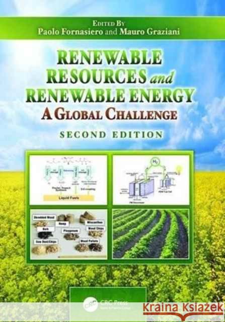 Renewable Resources and Renewable Energy: A Global Challenge, Second Edition Emo Chiellini (Univeristy of Pisa, Italy University of Pisa, Italy), Ramani Narayan (Michigan State University, East Lan 9781138198524 Taylor & Francis Ltd