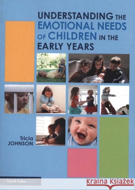 The Emotional Needs of Young Children: Understanding Emotional Development in the Early Years Patricia Johnson 9781138228856