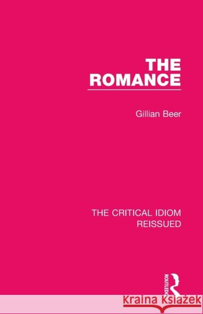 The Romance Gillian Beer 9781138229167