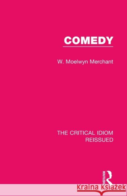 Comedy Moelwyn Merchant 9781138231870