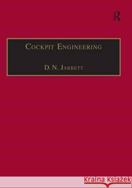 Cockpit Engineering D. N. Jarrett   9781138273771 Routledge