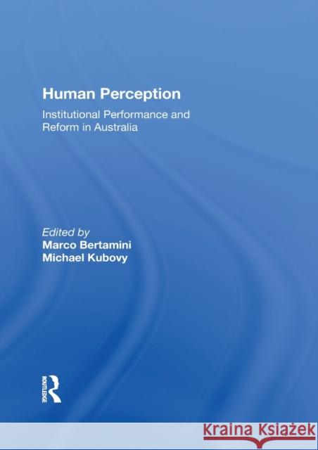 Human Perception Michael Kubovy 9781138355972 Routledge