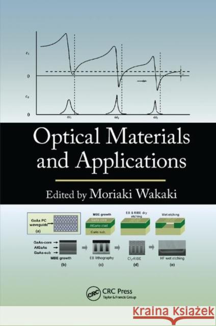 Optical Materials and Applications  9781138372610 Taylor and Francis