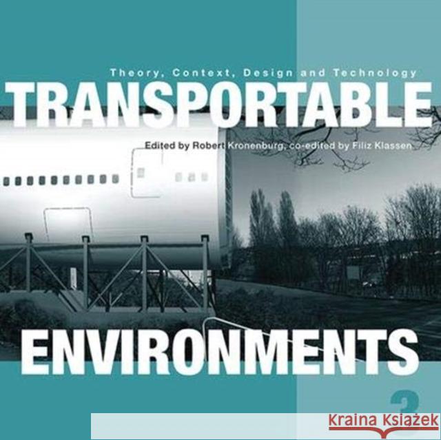 Transportable Environments 3  9781138381520 Taylor and Francis