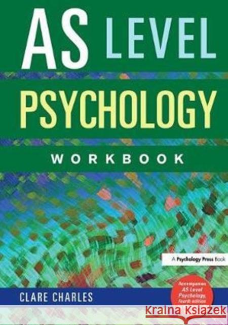 As Level Psychology Workbook Clare Charles 9781138401662 Taylor and Francis