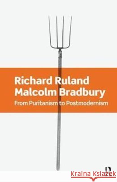 From Puritanism to Postmodernism: A History of American Literature Richard Ruland 9781138402355