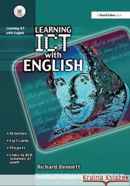 Learning Ict with English: Teaching Ict Through the Primary Curriculum Bennett, Richard 9781138414587