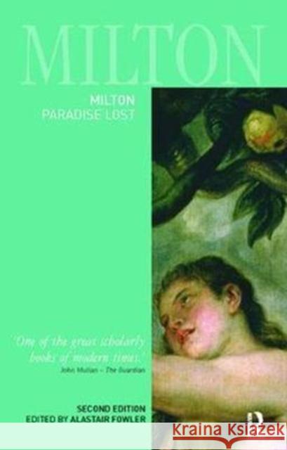 Milton: Paradise Lost Alastair Fowler 9781138418370 Routledge