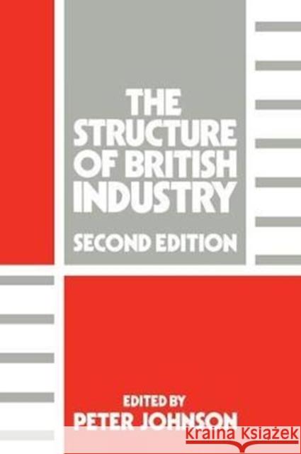 The Structure of British Industry Peter Johnson 9781138419087 Routledge