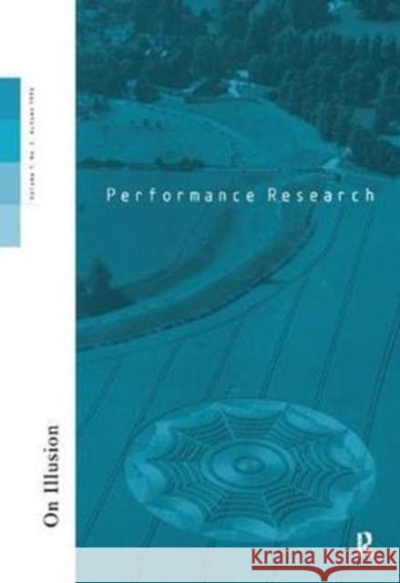 Performance Research 1.3  9781138419292 Taylor and Francis