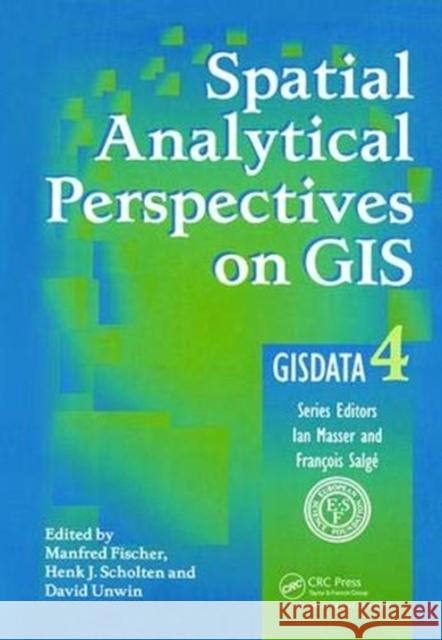 Spatial Analytical  9781138430617 Taylor and Francis