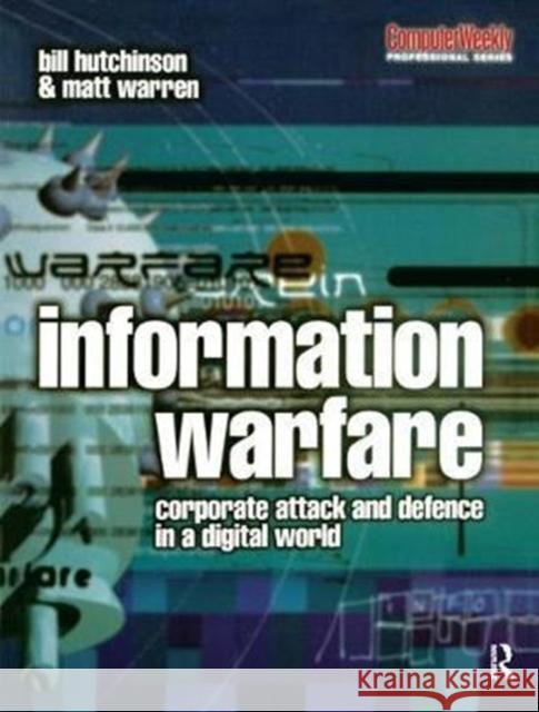 Information Warfare William Hutchinson 9781138435179