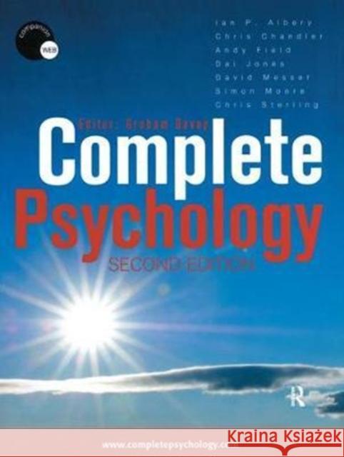 Complete Psychology Graham Davey 9781138436732 Routledge