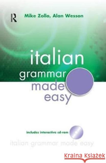 Italian Grammar Made Easy Mike Zollo 9781138437036 Taylor and Francis