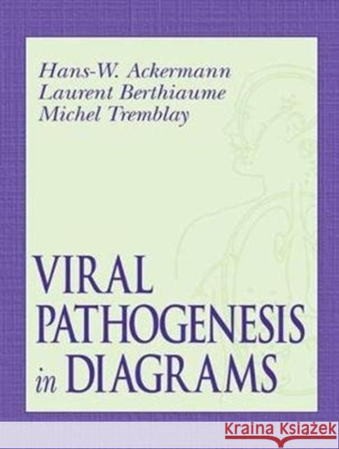 Viral Pathogenesis in Diagrams Hans-Wolfgang Ackermann 9781138452015