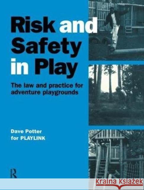 Risk and Safety in Play: The Law and Practice for Adventure Playgrounds Dave Potter 9781138458369 Routledge