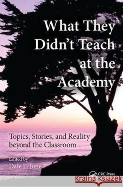 What They Didn't Teach at the Academy: Topics, Stories, and Reality Beyond the Classroom Dale L. June 9781138458673 CRC Press