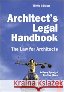 Architect's Legal Handbook  9781138460676 