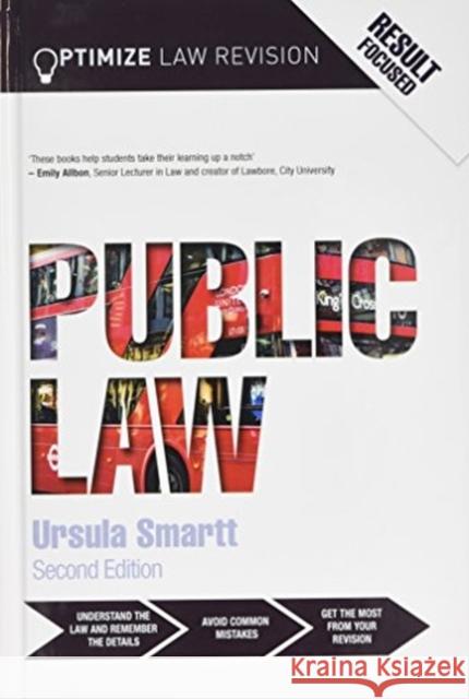 Optimize Public Law Ursula Smartt 9781138463370 Routledge