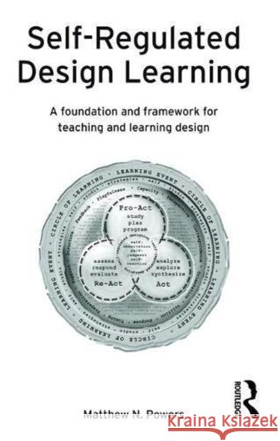 Self-Regulated Design Learning: A Foundation and Framework for Teaching and Learning Design Matthew Powers 9781138473430