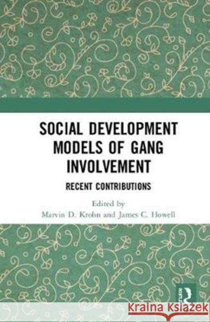 Social Development Models of Gang Involvement: Recent Contributions Marvin D. Krohn James C. Howell 9781138493889 Routledge