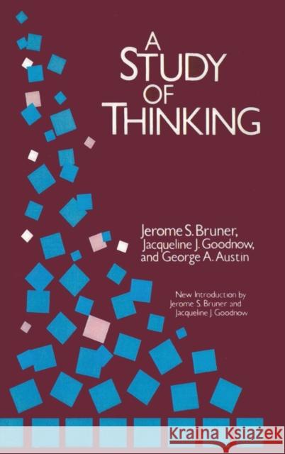 A Study of Thinking Anton Zijderveld 9781138518513