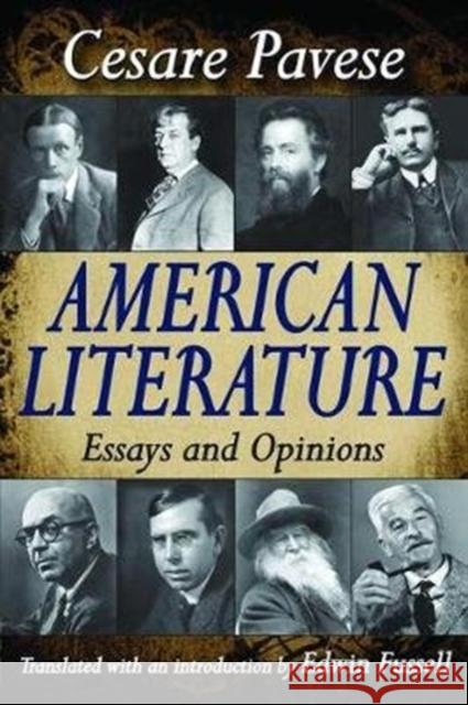 American Literature: Essays and Opinions Cesare Pavese 9781138518773 Routledge