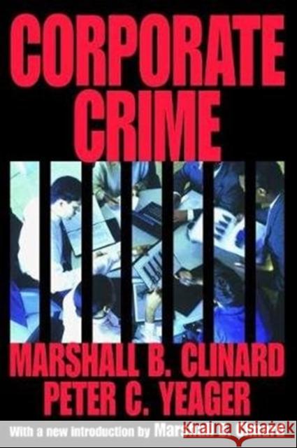 Corporate Crime Peter Yeager 9781138521292 Routledge