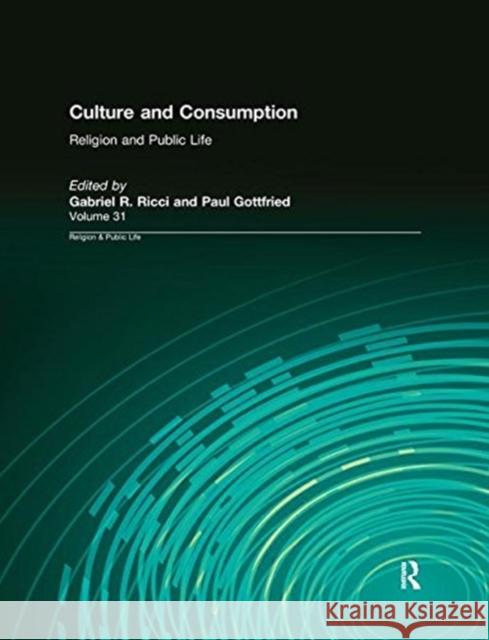 Culture and Consumption  9781138521803 Taylor and Francis