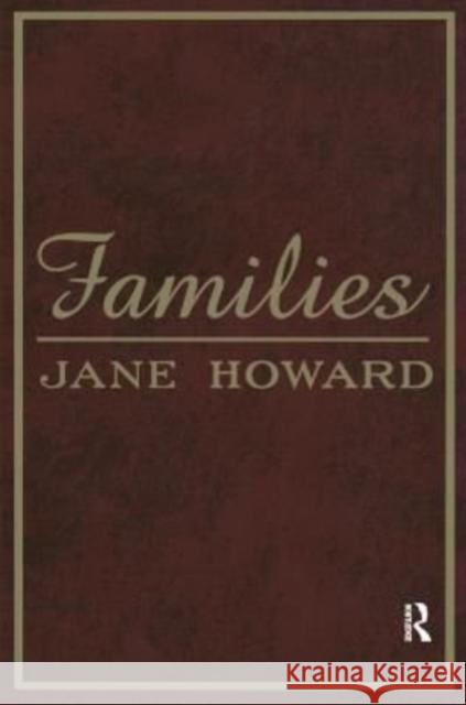 Families Jane Howard 9781138523371