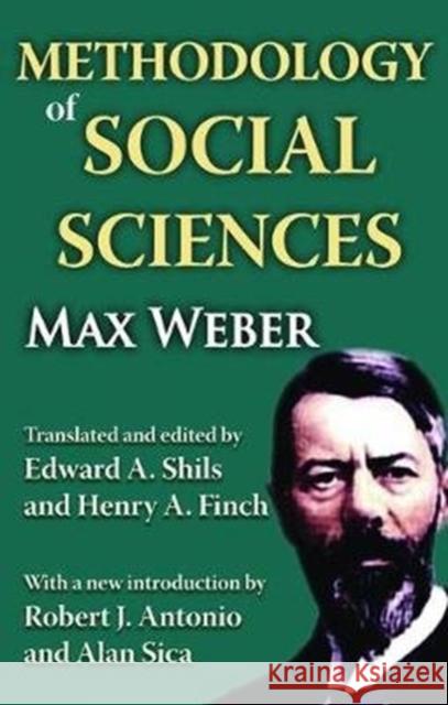 Methodology of Social Sciences Max Weber 9781138528048 Routledge