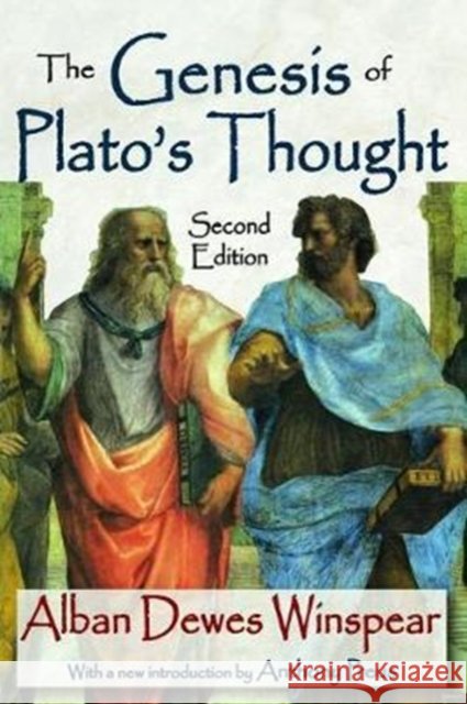 The Genesis of Plato's Thought: Second Edition Russell Tuttle 9781138535886
