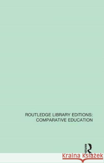Contemporary Perspectives in Comparative Education Robin Burns Anthony Welch 9781138544567