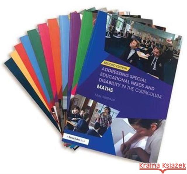 Addressing Special Needs and Disability in the Curriculum 11 Book Set John Connor Victoria Jaquiss Diane Paterson 9781138553002