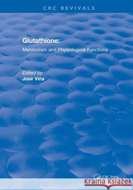 Glutathione (1990) Bannister, Joseph V. 9781138558939 Taylor and Francis