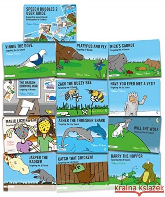 Speech Bubbles 2 (Picture Books and Guide): Supporting Speech Sound Development in Children Melissa Palmer 9781138597846