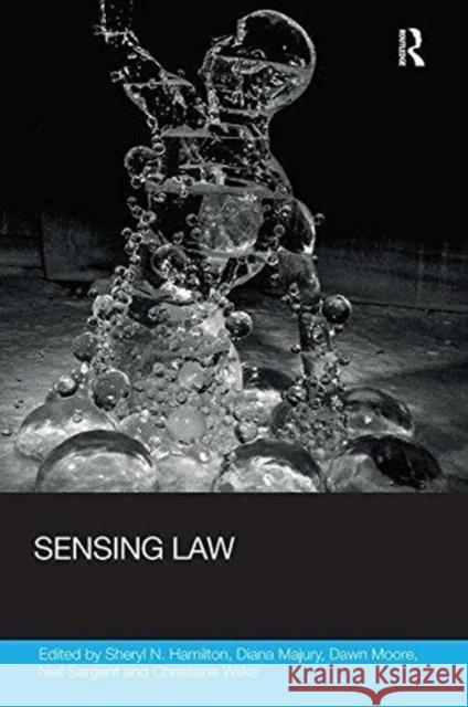 Sensing Law Sheryl Hamilton Diana Majury Dawn Moore 9781138624320 Routledge