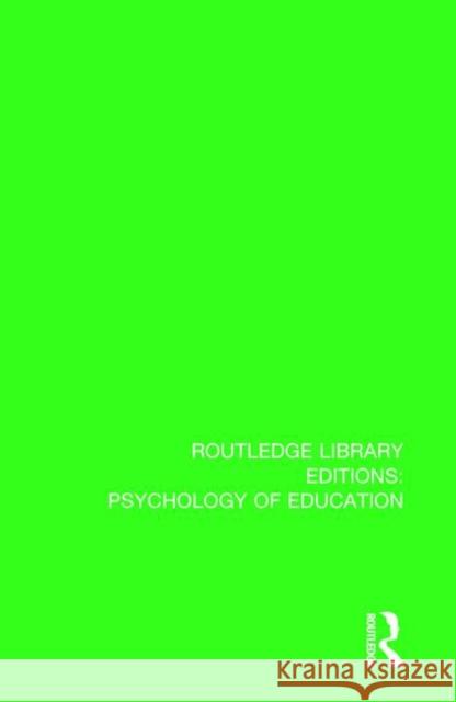 Cognitive Development and Education Johanna Turner 9781138630604 Routledge