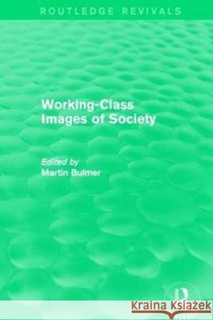 Working-Class Images of Society (Routledge Revivals)  9781138639553 Routledge Revivals